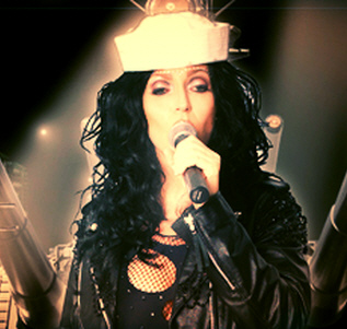 Elly Jarmain performs as Cher