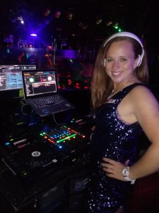 DJ Zo-Flow in nightclub on cruise ship